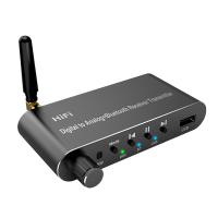 ราคา Bluetooth 5 1 Transmitter Receiver Audio Adapter Bluetooth Receiver Transmitter Bluetooth Audio Adapter Coxial Optical Adapter Digital to Analog Converter with Remote Control (19795263089)