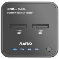 ราคา CW MAIWO K3016S K3016P USB 3 1ประเภท C แผ่นฮาร์ดไดรฟ์ Docking Clone แบบออฟไลน์ M 2 SSD Station SATA NVME ช่องคู่ภายนอก Dock 2 4TB สินค้าสปอต gift (9661742048)
