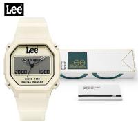 ราคา Lee official couple watch fashion square mens watch womens quartz waterproof silicone watch student retro watch U354 (17309560404)