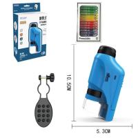 ราคา ชุดกล้องจุลทรรศน์มือถือสำหรับเด็กกล้องจุลทรรศน์ขนาดพกพา60 120X ใช้แบตเตอรี่มีไฟ Led (13270735388)