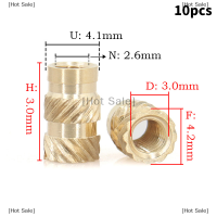 ราคา Hot Sale น็อตพลาสติกบอร์ดพิมพ์ลาย3D M1 0 M8น็อตทองเหลืองแทรกร้อนละลายความร้อนสลักน๊อตฝังทองแดง (21051671760)