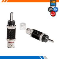 ราคา FURUTECH CF 202 R 2pcs set Rhodium Plated Carbon Fiber Banana Connector ศูนย์ไทย ออกใบกำกับภาษีได้ LENNSHOP (21259026189)