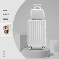 ราคา bingbin กระเป๋าเดินทาง กระเป๋าเดินทางล้อลาก ความจุขนาดใหญ่ ทนทาน 14 นิ้ว ฟรี 20 24นิ้ว (21022028857)