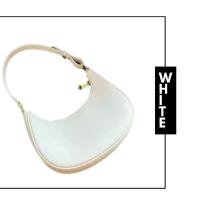 ราคา Half Moon Bag กระเป๋าสะพายข้าง ทรงพระจันทร์ หนังpu หนังนิ่ม แมทช์ได้ทุกชุด มี 4 สี ดำ ขาว ครีม ชมพู พร้อมส่ง BH299 (20961811737)