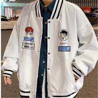 ราคา Lightweight Jackets เสื้อแจกเกตชาย เสื้อแจ็คเก็ตผู้ชาย สไตล์เกาหลี เสื้อวอร์ม เสื้อเบสบอล นักศึกษา ลายการ์ตูน (19757132375)