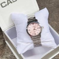 ราคา นาฬิกาข้อมือผู้หญิง นาฬิกาผู้หญิงCasio นาฬิกาข้อมือ นาฬิกาคาสิโอCasio รุ่นใหม่ เรียบหรู สวยดูดีกันน้ำได้ ฟรี ถ่านสำลอง พร้อมส่ง เลสหนา (20602699443)