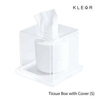 ราคา KlearObject Tissue Box with Cover S กล่องใส่กระดาษทิชชู่ กล่องอะคริลิคใส กล่องทิชชู่แบบมีฝา กล่องทิชชู่อะคริลิค อะคริลิค (17173130945)