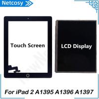 ราคา For iPad 2 A1395 A1396 A1397 Touch Screen Digitizer panel Home Assembly LCD Display Screen Repair For iPad 2 Tablet Touch (11645792990)