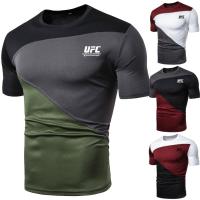 ราคา เสื้อยืดพิมพ์ลาย UFC แขนสั้นผู้ชายเสื้อยืดแฟชั่นฤดูร้อนเย็บ (14256659292)
