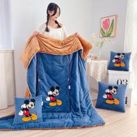 ราคา vivinatural ขายร้อน หมอนผ้าห่มแบบ 2 ใน 1 แบบใหม่สำหรับการพักผ่อนในที่ทำงานหรือใช้สำหรับการเดินทาง (20683534571)