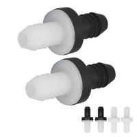 ราคา 2Pcs Check Valve 3 8in 10mm Plastic 1 Way Water Non Return for Aquarium Pump Fuel Gas Liquid Check Valve (20105342507)