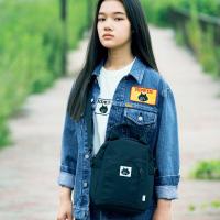 ราคา STOCK Magazine Mori small bag backpack dual purpose female wild ins cat Harajuku travel light student black backpack (19695532068)