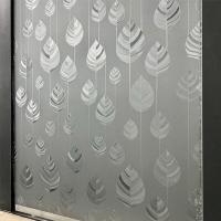 ราคา Glass window sticker opaque sliding door toilet frosted peep proof glass sticker 3d stereoscopic simulation film (19728113362)