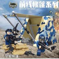 ราคา หุ่นเต็นท์ทหารลายพรางผีสำหรับบล็อกตัวต่ออาคารป้อมปราการของเล่นประกอบพิเศษสำหรับเด็กผู้ชายตำรวจ (19666033123)