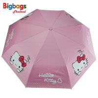 ราคา ร่มพับ 3 ตอน ร่มกันฝน ร่มกันแดด ร่มUV สารพัดประโยชน์ มีขนาดเส้นศูนย์กลาง 50 cm กันแดด และฝนได้ดี ลาย Hello kitty คิตตี้ (3165570678)