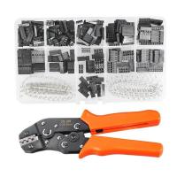 ราคา 620Pcs Dupont Connector Kit with Wire Crimper Plier 2 54Mm Pitch 1 2 3 4 5 6 Pin JST SM and 2 54 Mm JST XH Male Female (19418362067)
