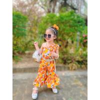 ราคา ชุดลายดอกใส่สบายเสื้อกางเกง (17328504595)