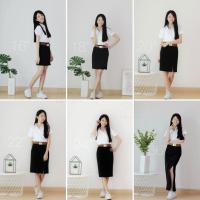 ราคา กระโปรงทรงเอ กระโปรงนักศึกษา ชุดนักศึกษา (7810604850)