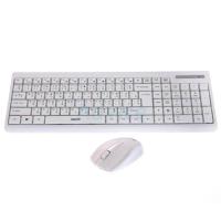 ราคา OKER เมาส์ คีย์บอร์ด 2in1 Wireless G1000 White (867688077)