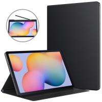 ราคา Tablet Case for Galaxy Tab S6 Lite Ultra Slim Smart Folio Shell Cover Magnetic Absorption Case For Galaxy Tab S6 Lite 10 4 (9935969325)