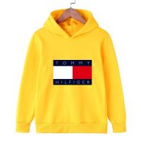 ราคา Baju Tommy Hilfiger เด็กชายหญิงแขนยาวเสื้อสเวตเตอร์เด็กมีฮู้ด (20596448430)