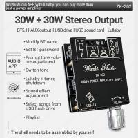 ราคา Ziqqucu ZK 152 152T 302 302T Lt21 โมดูลบอร์ดขยายเสียงสเตอริโอดิจิทัล บลูทูธ 2 0 2 1 ช่องสัญญาณคู่ พาวเวอร์แอมป์ มิกเซอร์เครื่องเสียง แอมป์ จิ๋ว บลูทูธ (19978654534)