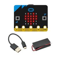 ราคา Micro Bit V1 5 Development Board Micro Bit Smart Car Kit Qtruck Python Education BBC Microbit Programmable Robot for DIY (13791026317)