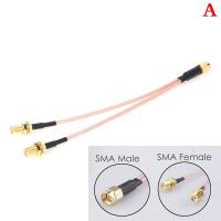 ราคา Sun SMA ถึง2X SMA MALE FEMALE Y Type Splitter combiner JUMPER CABLE pigtail (19897417707)