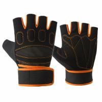 ราคา Men Women Gym Fitness Gloves Half Finger Cycling Gloves Pro Fitness Weight Lifting Body Building Training Sports Exercise Workout Bike Gloves (18036483128)