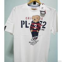 ราคา s 5xl ผ้าฝ้าย 100 เตรียมจัดส่ง เสื้อยืดโปโล ลายพี่หมีของแท้ Beverly Hills Polo Club (18404945375)