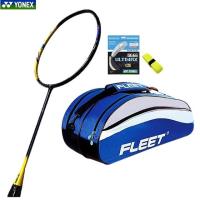 ราคา COD Shop Malaysia Yonex Nanoray 18i หรือ Astrox หรือ Nanoflare ติดตั้งด้วยสาย BG66 Ultimax Grip Bag ไม้แบดมินตัน 1ชุด Christmas Gift (16568039179)
