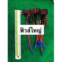 ราคา สายฟิวส์ขนา Standardกล่องฟิวส์รถยนต์พร้อมบูกฟิวส์ ฟิวส์ 10A (15522794411)