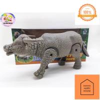ราคา ควายจำลอง วัวจำลอง Cattle World หุ่นยนต์ควาย ควายใส่ถ่าน ควายของเล่น เดินได้ มีไฟที่ตา ผงกหัวได้ 333 19 Mama Happy House (14338169328)