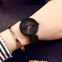 ราคา Fashion Guou nd Unique Women Luxury Rose Gold Steel Quartz Casual Wrist Watch Relogio Feminino Lady Ladies Dress Hours Clock (14131643557)
