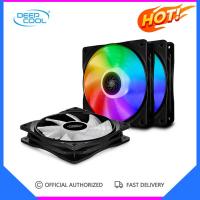 ราคา Deepcool เคสคอมพิวเตอร์3ใน1 CF120 120มม ติดตั้งได้5V 3PIN RGB เคสพัดลมระบายความร้อนพร้อมตัวควบคุม (10357406757)