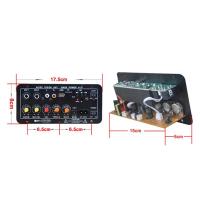 ราคา Digital Bluetooth Stereo Amplifier Board Subwoofer Dual Microphone Karaoke Amplifiers for 8 12 Inch Speaker (20732659608)