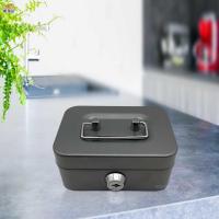 ราคา กล่องใส่เงินสดขนาดเล็กเผ่ากับกุญแจล็อคแบบพกพาตู้เซฟกล่องใส่เงินล็อกเกอร์กุญแจสำหรับวันเกิดสำหรับเด็กของขวัญปีใหม่เผ่า MY (20763840751)