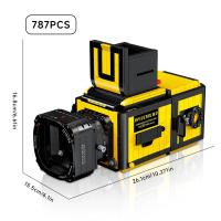 ราคา CONUSEA บล็อคก่อสร้างของเล่น787ชิ้นกล้องสร้างสรรค์ขนาดเล็ก503TX โมเดลบล็อก3D ของเล่นสำหรับเด็กผู้ใหญ่ (19600233691)