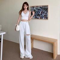 ราคา KSTYLE4U กางเกงวอร์มขากระบอกแต่งขาดหน้าขา 9071 โค้ด MAYKS65 ลด 45 กางเกงวอร์ม กางเกงขายาว เสื้อผ้า กางเกง (18890896115)