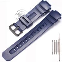 ราคา สายนาฬิกาเรซิน AW591ยาง G SHOCK นาฬิกา Casio AW 590 101ผู้ชายกันน้ำได้สายรัดข้อมืออุปกรณ์เสริมสำหรับนาฬิกาขนาด16มม (18127564507)