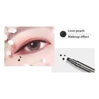 ราคา 2 In1 Double Head Moon Star Heart Flower Liquid Eyeliner ปากกา Black Stamp Waterproof Lasting Support Tattoo Triangle Seal Eye Liner เครื่องมือแต่งหน้า (15687291027)