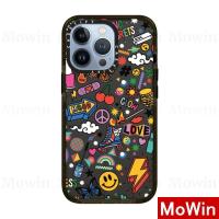 ราคา Casetify เคสไอโฟน เคส iPhone ซิลิโคนนุ่มเคส TPU หนาป้องกันกล้องกรอบเคสกันกระแทกสีดำโปร่งแสงยิ้มการ์ตูนสไตล์กราฟฟิตีสำหรับ iPhone 13 Pro Max iPhone 1 (13710257977)