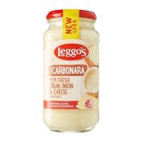 ราคา Leggos Carbonara Cheese เลกโกส์ คาโบนาร่าออเนี่ยน ชีส 490g (17936020238)