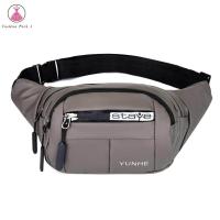 ราคา Casual Streetกระเป๋าคาดหน้าอกกระเป๋าคาดเอวผู้หญิงผู้ชายกีฬากระเป๋าคาดเอวกระเป๋าสะพายไหล่ (6541206762)