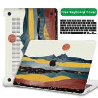 ราคา เคสลายหินอ่อนด้านล่างสำหรับ Macbook Air 2022 2023เคส M2 M1 A2681เรตินา13 14 16นิ้ว A2780 A2779 Pro 13 14พิมพ์สองด้าน (19988525214)