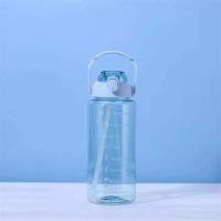 ราคา กระบอกน้ำดื่ม แบบพกพา2L ขวดน้ํา 2 ลิตร พร้อมหลอดดูด ขวดน้ำขนาดใหญ่ 2ลิตร พร้อมหลอด มีมาตรบอกระดับน้ำ (16078671999)