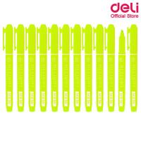 ราคา Deli ปากกาไฮไลท์ ขนาดหัว1 4mm มี 3สีให้เลือก แพ็ค 12 แท่ง Liquid Highlighter U010 ปากกาไฮไลท์ อุปกรณ์เครื่องเขียน ไฮไลท์ (7463916519)