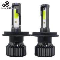 ราคา Circle Cool P1 LED Bulbs H4 H7 H11 Headlight Bulbs 9V 36V 36W Brighter 6000LM Mini LED Headlight Kit Waterproof Pack Of 2 (20948485632)