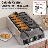 ราคา เครื่องทำวาฟเฟิลรูปปลา 6 ตัว วาฟเฟิลชีสยืด GY 106D (20833930374)