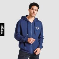 ราคา WRANGLER เสื้อคลุมฮู้ดดี้มีซิปผู้ชาย รุ่น WR F223MZIPS17 (20466399880)